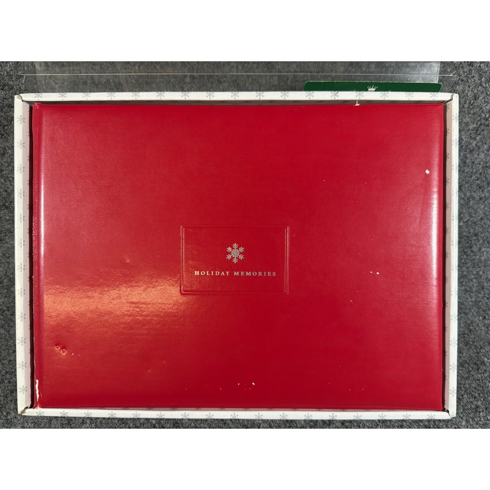 Vintage 2005 Hallmark Recordable Holiday Memory Album Red Photo Book PR3765 NIB - Picture 4 of 8